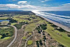 Bandon Dunes 4th Aerial